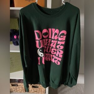 Dressed in Lala Yin Yang Crewneck